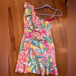 Lily Pulitzer Tiffani Stretch Dress in Fiesta Bamba